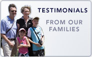 Testimonials From Our Families